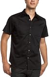 Calvin Klein Mens Short Sleeve Woven Shirt