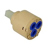 35ミリメートル ホット＆コールド切り替えシャワー 蛇口　ミキサータップ　シンク セラミックカートリッジ　3穴