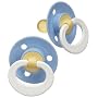 First Essentials Soft Center Latex Pacifier, 2 Pack, Colors May Vary