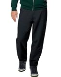 Hanes ComfortBlend Fleece Pant p650, Black, Medium