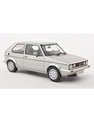 VW Golf I GTI Pirelli, silver, special model MCW , 1983, Model Car, Ready-made, Minichamps/MCW 1:43