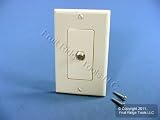 Leviton 40681-T Decora Insert, F Connector, Light Almond