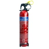 【ファイヤーマスター】自動車用消火器　0.6kg　スタンダード　専用マット付き　マジックテープタイプ