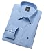 USPA Men's Blue Poplin Shirt