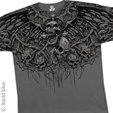 SKULLS T-Shirt - Crypt Caller (Grey), XL
