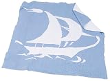Elegant Baby Tropical Blanket- Sailboat