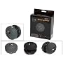 Black Mini Speaker for iPod Nano 4th Generation, iPod Touch, iPod Classic, iPod Video, iPod Nano, iPod Photo, Creative Zen Vision M, Sandisk Sansa, Microsoft Zune, Microsoft Zune 2 Portable Rechargeable Mini Bass Speaker System