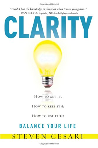 clarity howto get it how to keep it  how to use it to balance your life