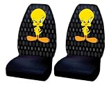 Tweety Bird Car Bucket Seat Covers - One Pair