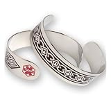 Medical Alert Stainless Steel Cuff Bracelet ~Diabetes