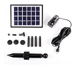 Solar Pump Kit 27 inch - Perfect for bird baths - ponds - fountains - spitters and more