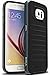 Galaxy S6 Case, Vena [vFrame] Slim Hybrid Aluminum Frame TPU Bumper Case for Samsung Galaxy S6 (Gunmetal)