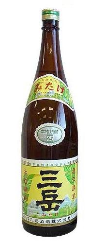 やくしま三岳 芋25度 1800ml