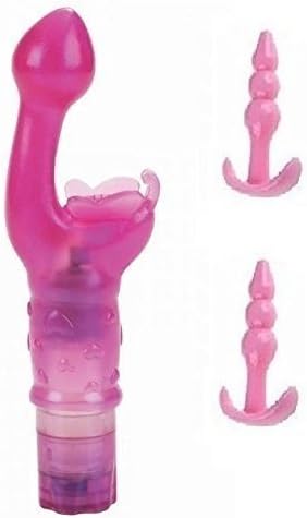 Powerful Vibrating Butterfly Kiss Gspot and Clit for Women and 2 PinkAnus Plus Toys