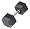 j/fit 35lb Rubber Hex Dumbbell (Single)