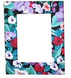 Tropical Floral Flowers Frame Fits 4 x 6 Pictures and Photos GREAT GIFT IDEA for Baby Shower, Wedding, Travel, Scrapbooking, Unique Gifts