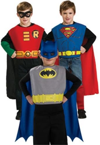 Boys Superhero Action Trio Costume Set - Small