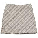 Tehama Ladies Bias Plaid Skort