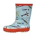 Fall Sale! RanyZany Adventurous Airplane Rain Boots For Boys