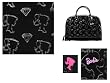Barbie Embossed Weekend Handbag Barbie Silhouette Bag
