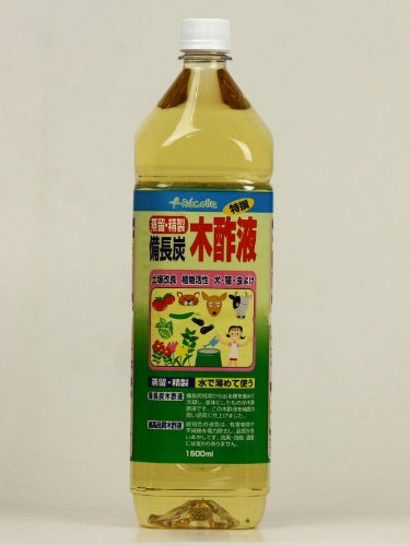 備長炭 【木酢液】 1500ml 【一部地域を除き4200円以上送料無料】