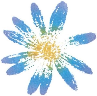 Daisy Blossom Wood Mounted Rubber Stamp (2874C)