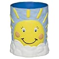 Crayola Sunny Days Wastebasket - Yellow (3.5x7")