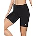 Champion Women's Power Cotton Bike Shorts, Black, S