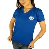 Rowins El Salvador Womens T-Shirt With El Salvador's Logo Design Imprint