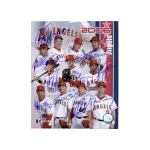 Buy Signed Angels, Los Angeles 8x10 by the 2006 Angels Team (Garret Anderson, Mike Scioscia, Darin...
