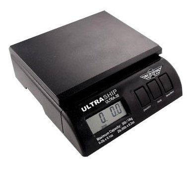 Childrens Toyshop  Kitchen & Housewares : Ultraship 55 Lb Electronic Digital Shipping Postal Kitchen Scale with FREE AC Adaptor