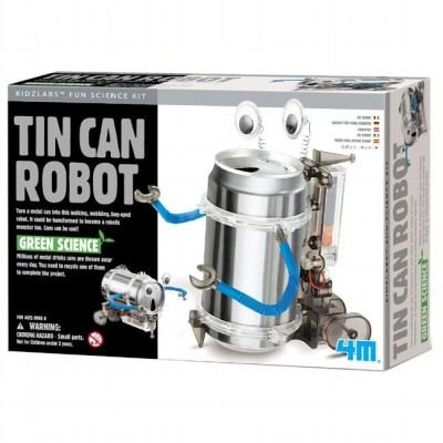Childrens Toyshop  Toys : KIDZ LABS Tin Can Robot