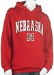Soffe University of Nebraska Hoodie with Arch and Mascot