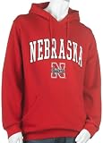 Soffe University of Nebraska Hoodie with Arch and Mascot