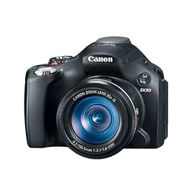 Canon SX30IS 14.1MP Digital Camera with 35x Wide Angle Optical Image Stabilized Zoom and 2.7 Inch Wide LCD