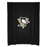 Pittsburgh Penguins NHL Shower Curtain (72"x72")