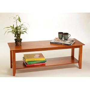 Convenience Concepts 7103082 American Heritage Coffee Table Cherry