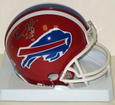 Thurman Thomas Autographed/Hand Signed Buffalo Bills Mini Helmet with HOF 07 Inscription