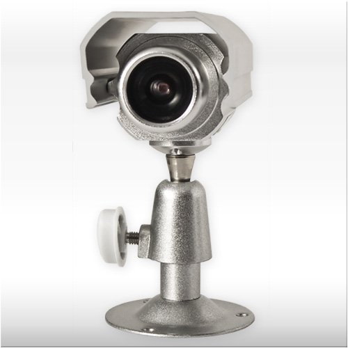 VisorTech Wetterfeste Mini-Video-Kamera (analog, Color), Metallgehäuse