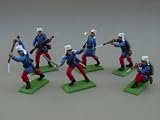 Britains Deetail DSG 1914 French Foreign Legion Infantry, Hand Painted 54mm Toy Soldiers and Playset Figures
