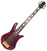 SPECTOR EUROPE SERIES EURO6LX BLK CHERRY 6 STRING ELECTRIC BASS GUITAR