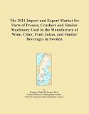 The 2011 Import and Export Market for Parts of Presses, Crushers and Similar Machinery Used in the Manufacture of Wine, Cider, Fruit Juices, and Similar Beverages in Sweden