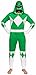 Power Rangers Green One Piece Hooded Lounger