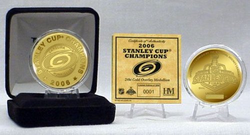 Buy 2006 Carolina Hurricanes Nhl Stanley Cup Champion 24Kt Gold Coin by Highland Mint