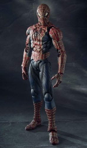Movie Realization Black Spider-man and Spiderman figure set Bandai