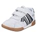 Br�tting Taylor V 151039, Unisex - Kinder Sportschuhe - Indoor, weiss, (weiss-marine-silber )