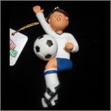 Ornament Central Soccer Male Brown Uniform Blue