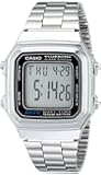 Casio Men's A178WA-1A "Illuminator" Stainless Steel Watch