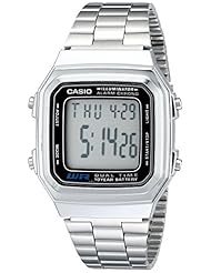 Watch: Casio Mens A178WA-1A "Illuminator" Stainless Steel Watch - Casio