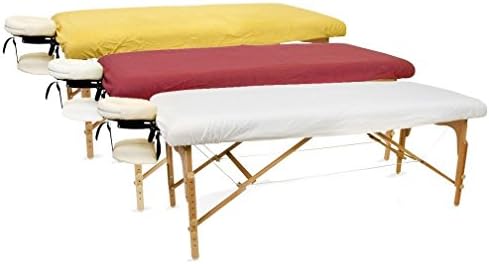 Pure Brushed Cotton SPA Massage Bed Cover Tables Flannel Fitted Stretch Sheets Lavender Color